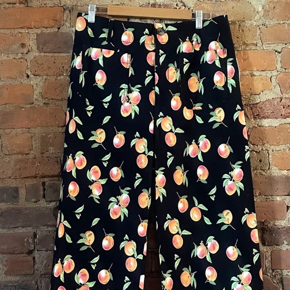 The Colette Cropped Wide-Leg Pants by Maeve, Size 32, NWT